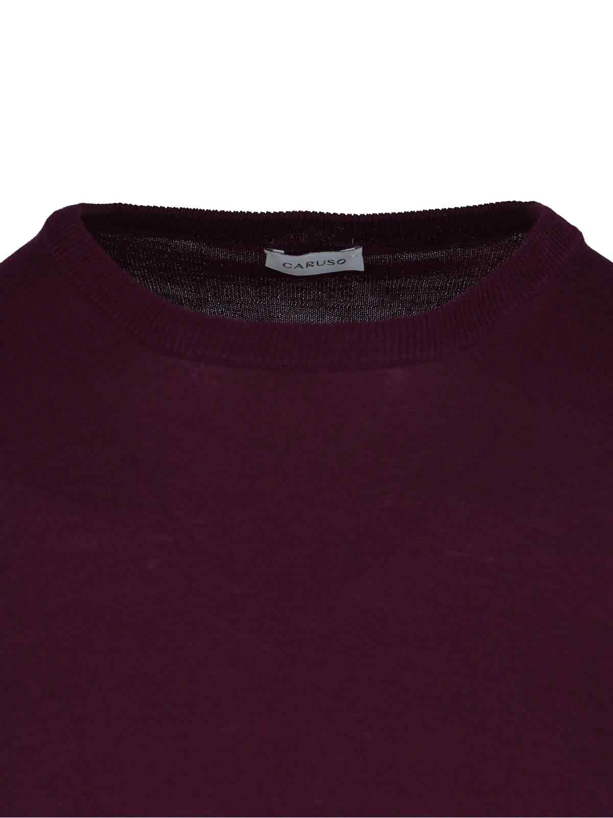 Caruso T-shirts and Polos Red Cotton