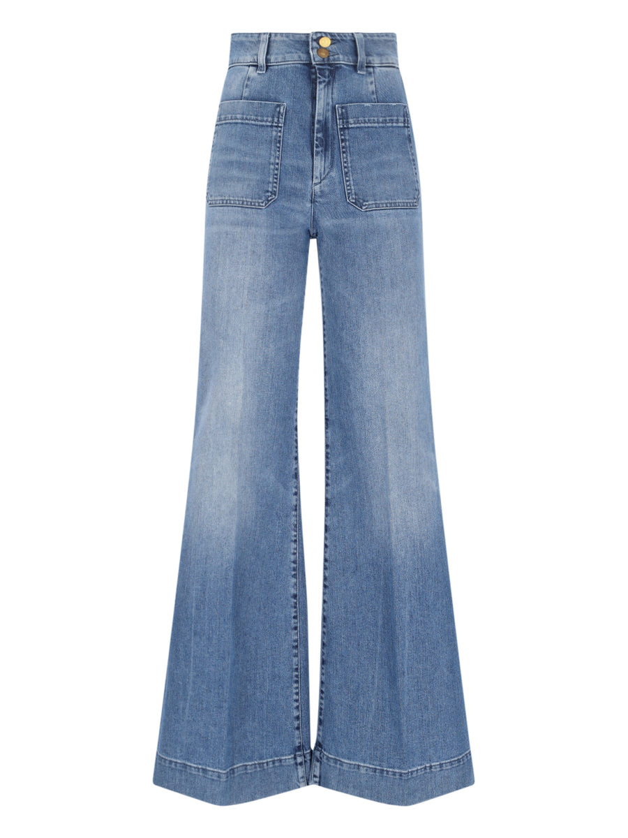 Seafarer 98% cotton jeans in blue