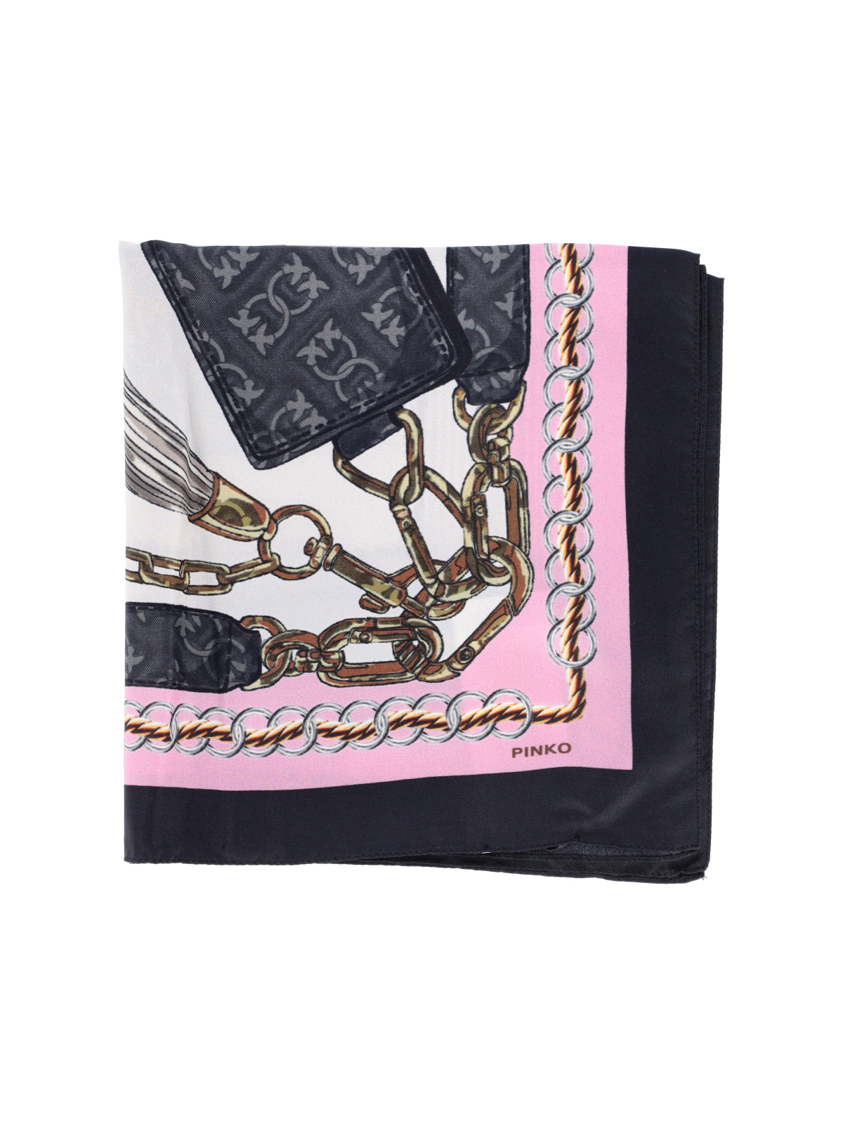 Pinko Scarfs Pink Viscose