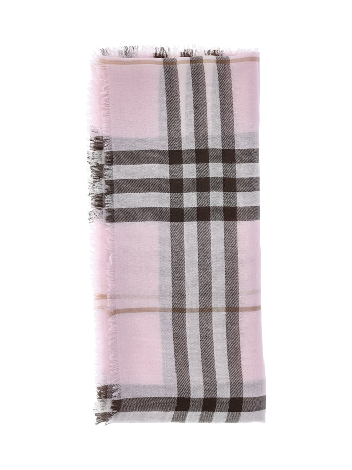 Burberry Scarfs Pink Wool