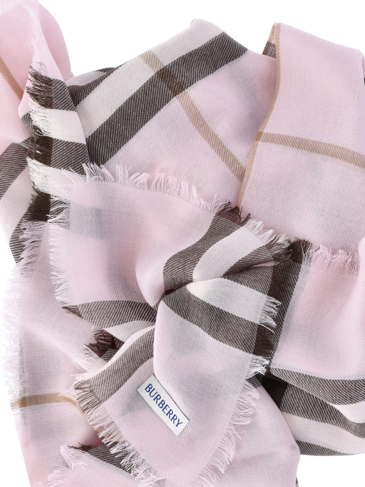 Burberry Scarfs Pink Wool