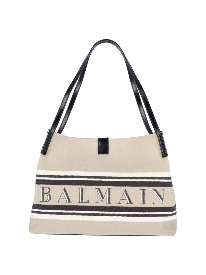 Balmain Bags White Cotton
