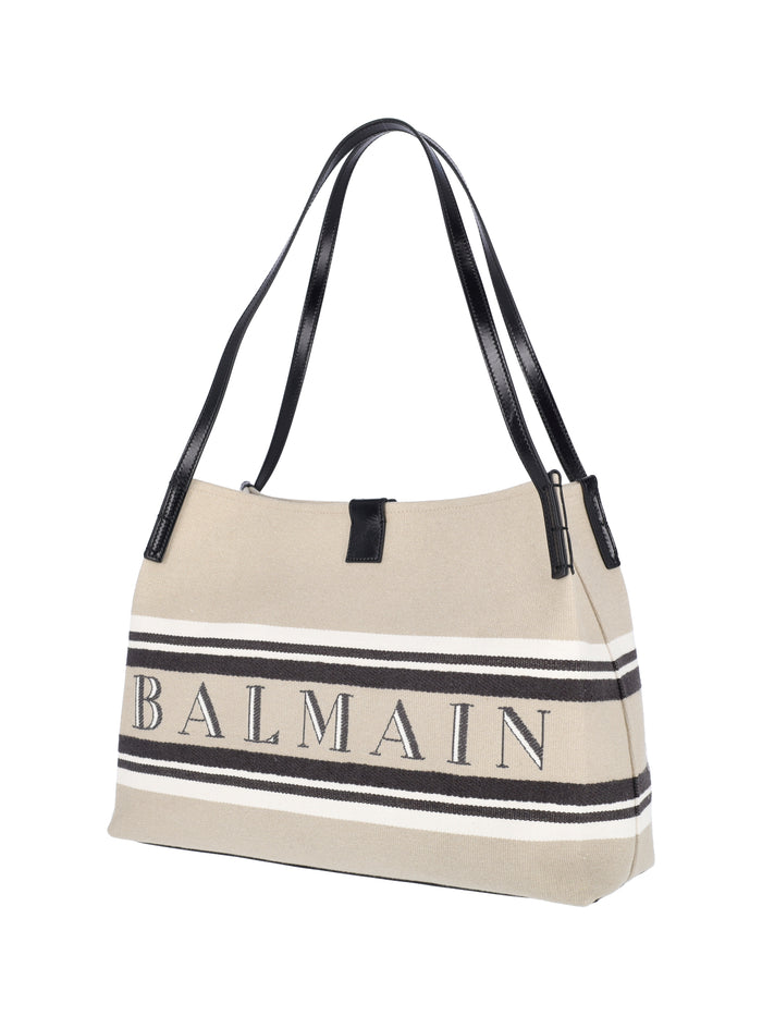 Balmain Bags White Cotton