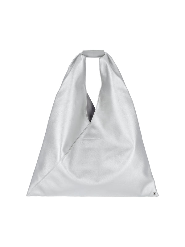 MM6 Maison Margiela 100% Polyurethane tote bag in silver