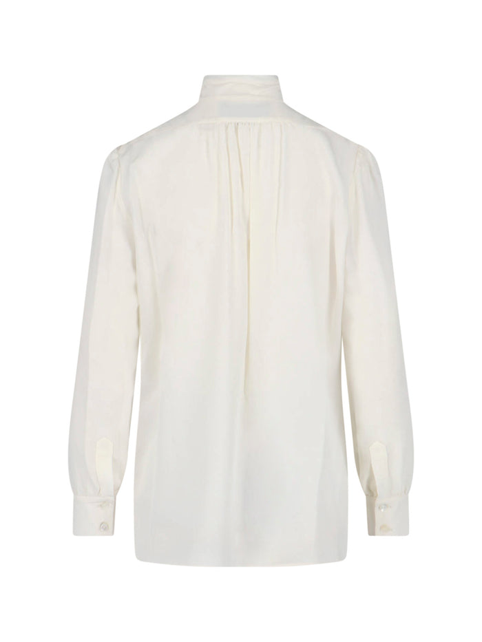 Nili Lotan Shirts White Silk