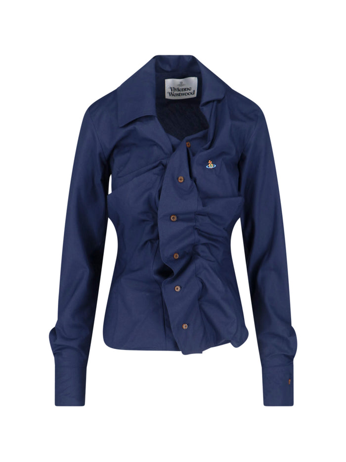 Vivienne Westwood Shirts Blue Cotton