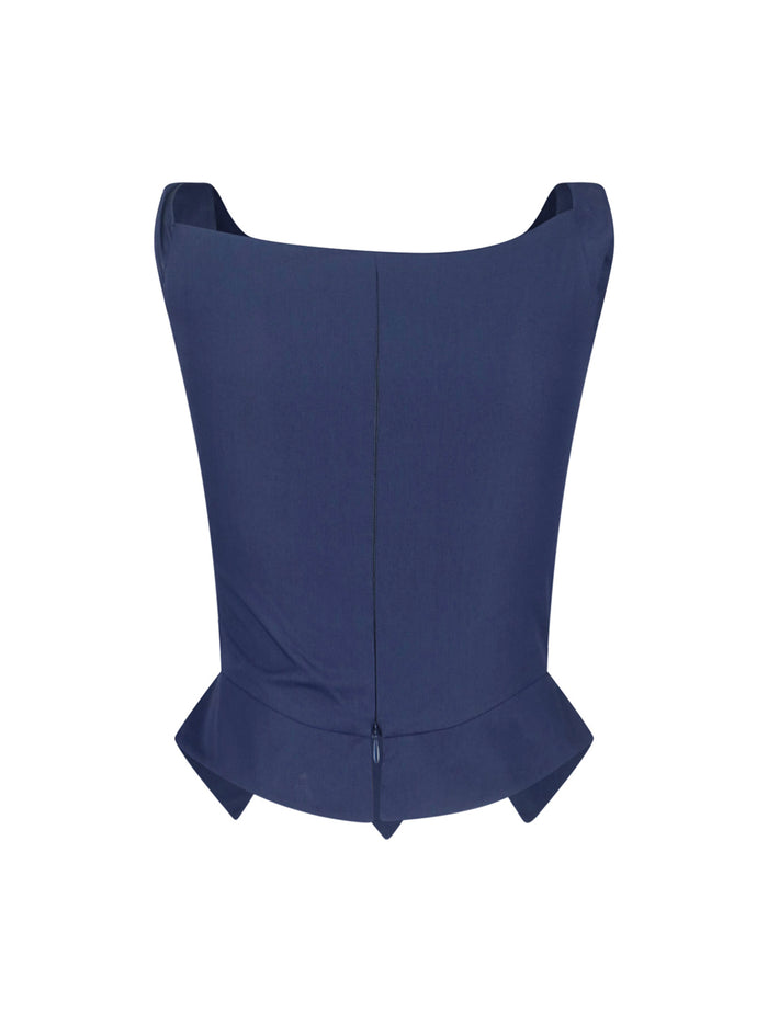 Vivienne Westwood Top Blue Organic Cotton