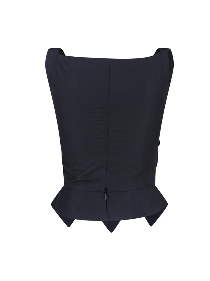 Vivienne Westwood Top Black Organic Cotton