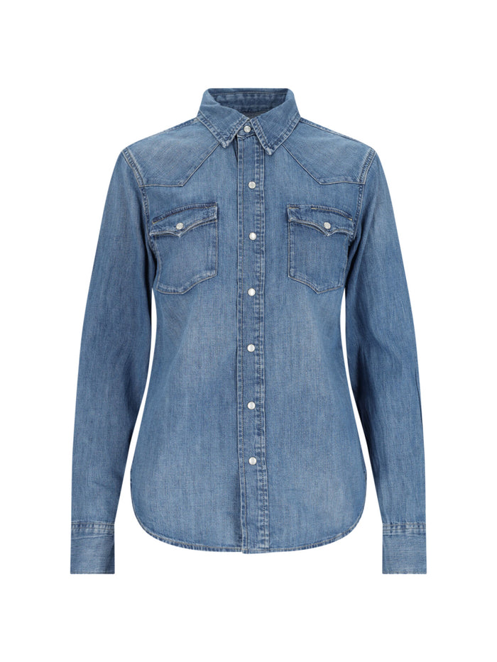 Polo Ralph Lauren Shirts Blue Cotton