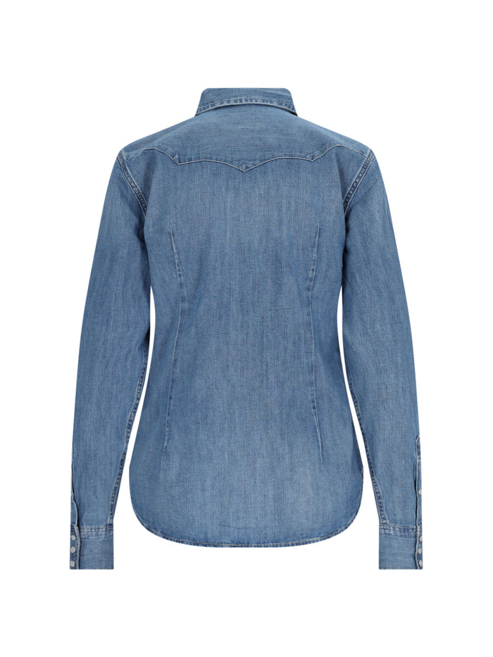 Polo Ralph Lauren Shirts Blue Cotton