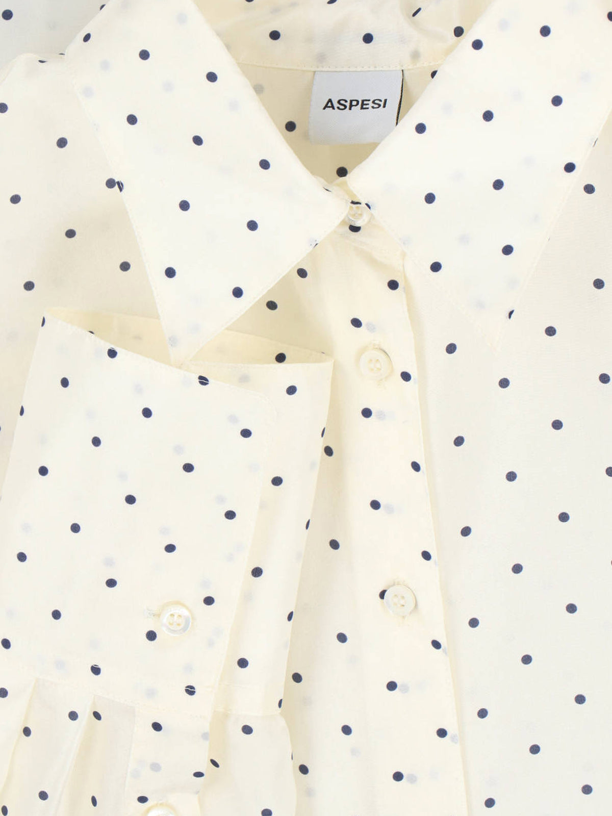 Aspesi Shirts White Silk