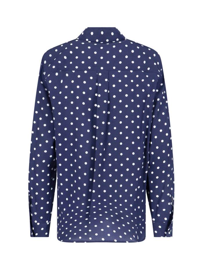 Parosh Shirts Blue Silk