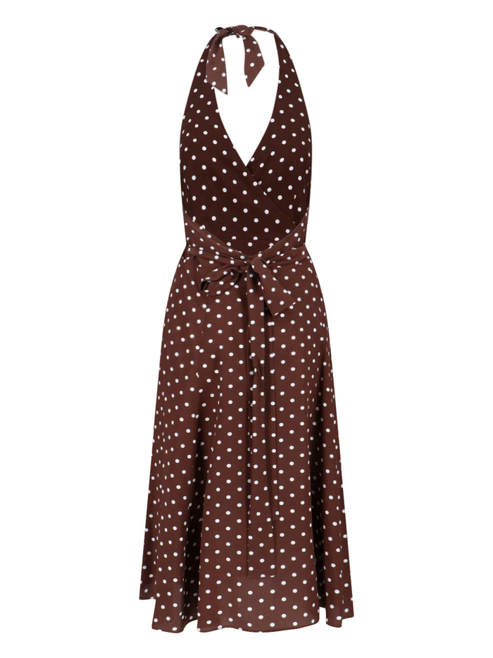 Parosh Dresses Brown Silk