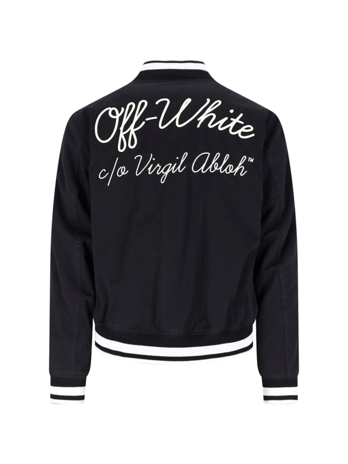 Off-White Jackets Black Cotton