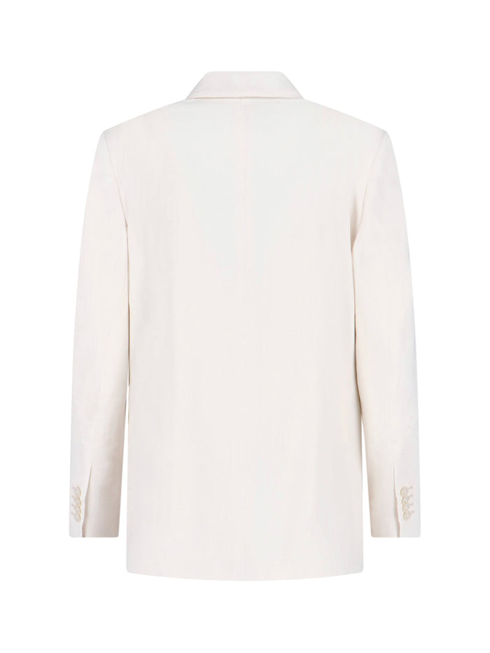 Lardini Jackets White Linen