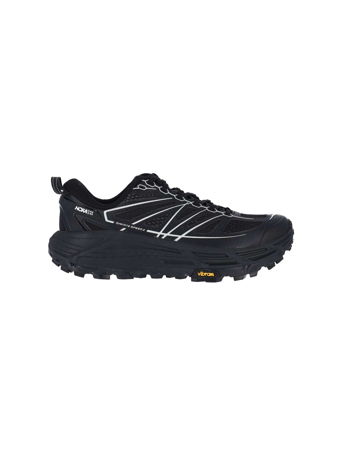 HOKA Sneakers Black Leather