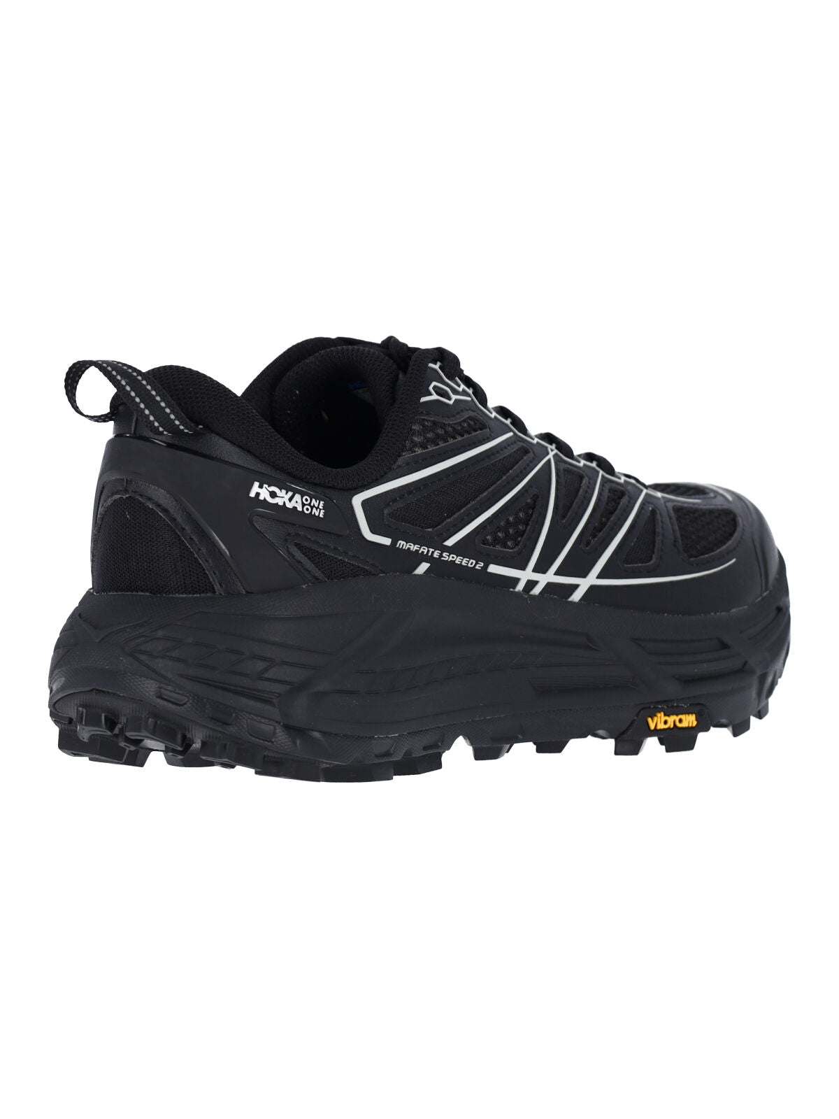 HOKA Sneakers Black Leather