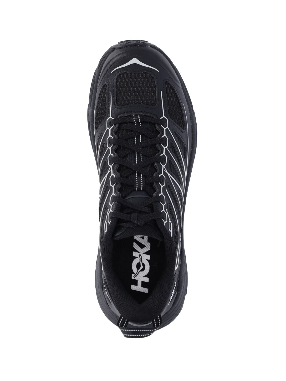 HOKA Sneakers Black Leather