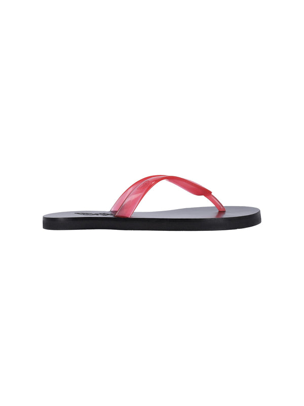 Ancient Greeks Sandals 100% rubber sandal in red