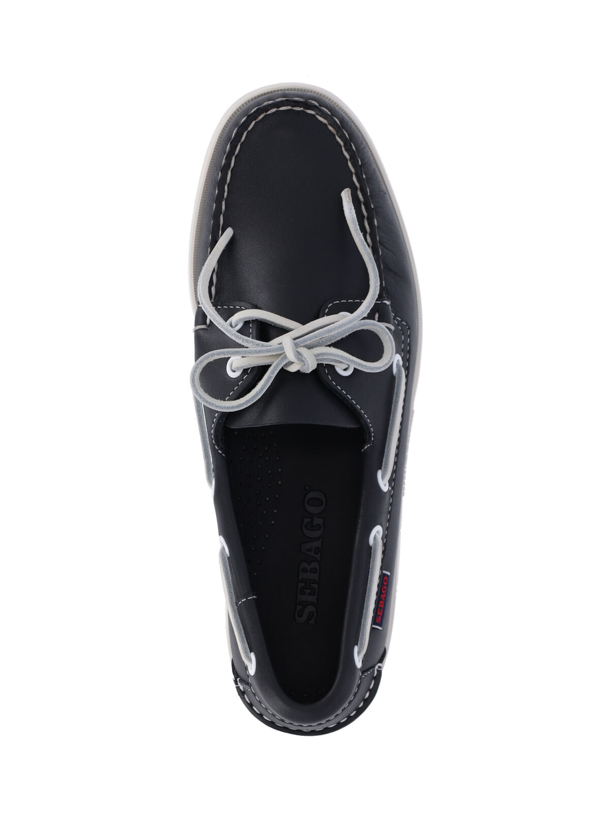 Sebago Flat shoes Blue Leather