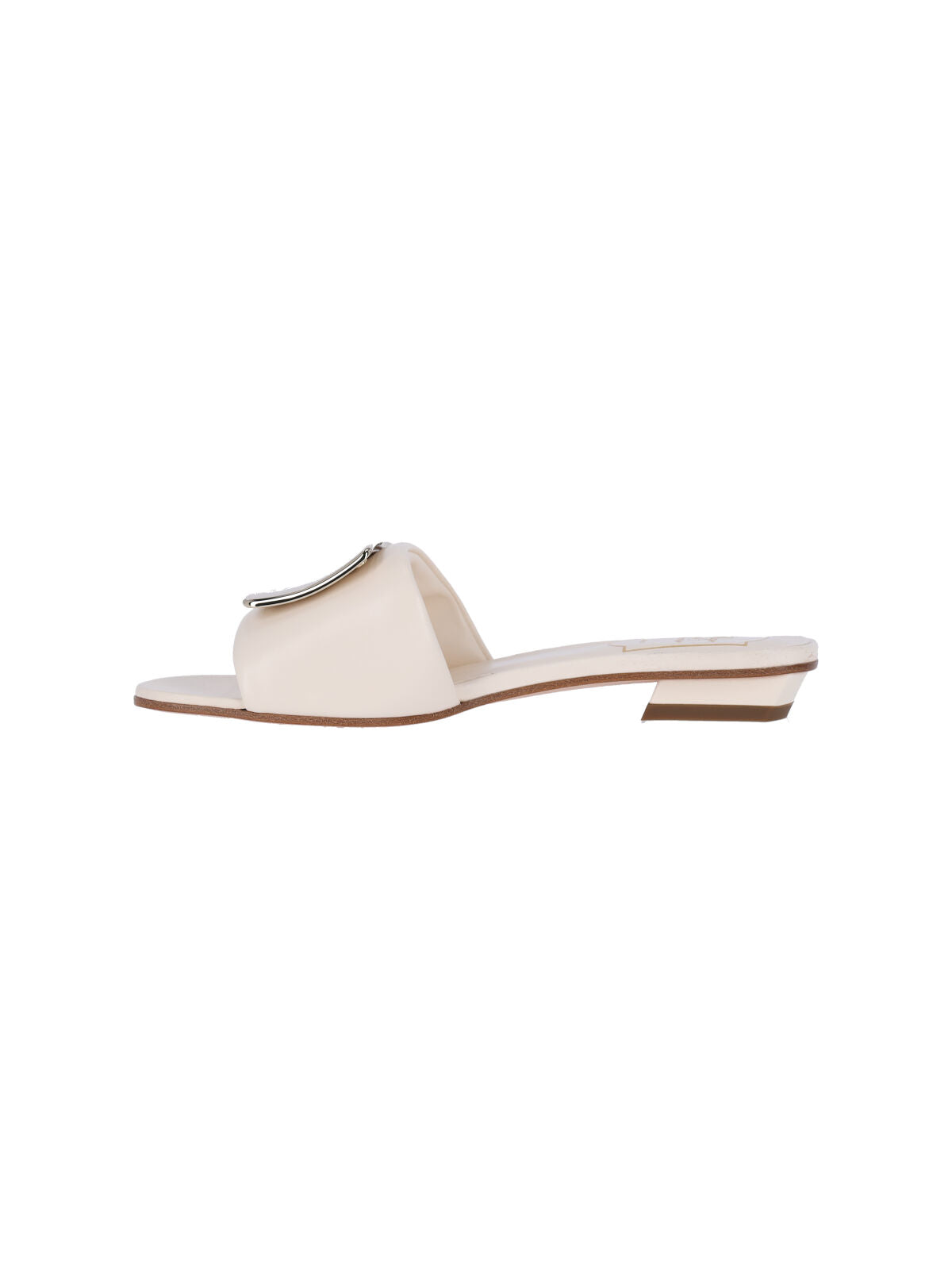 Roger Vivier Sandals White Outer: Lamb Leather