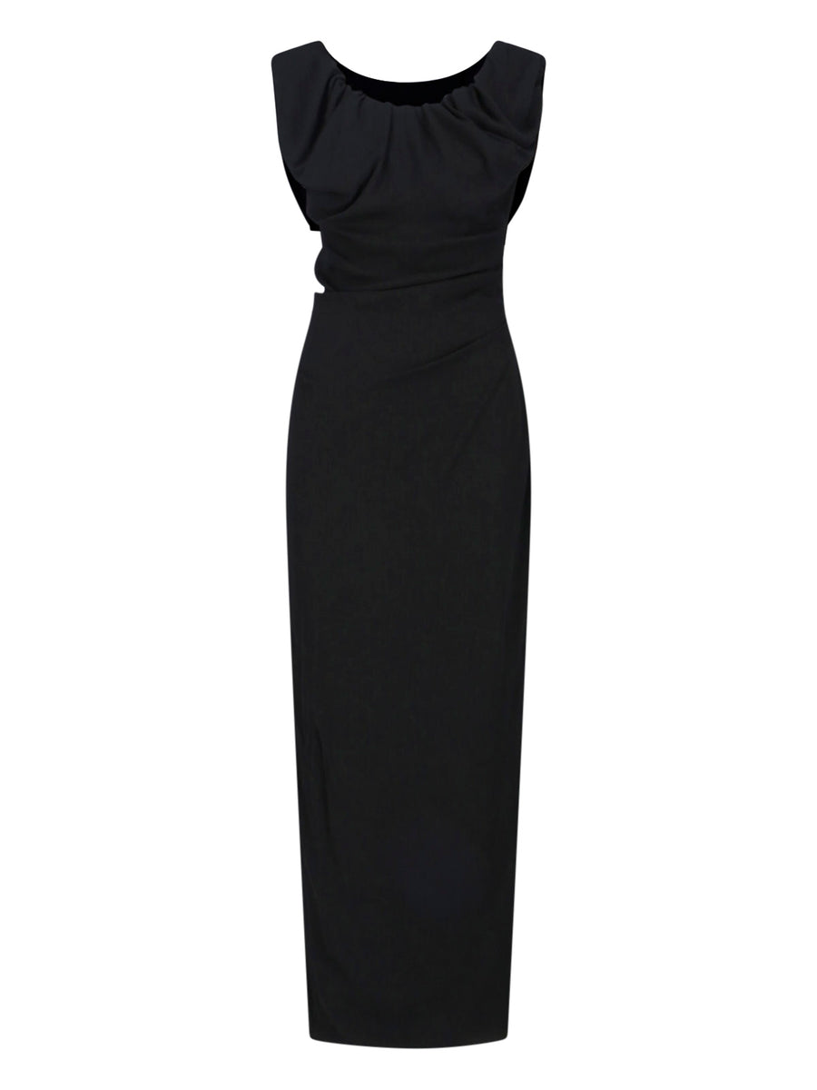 Vivienne Westwood 100% viscose dress in black