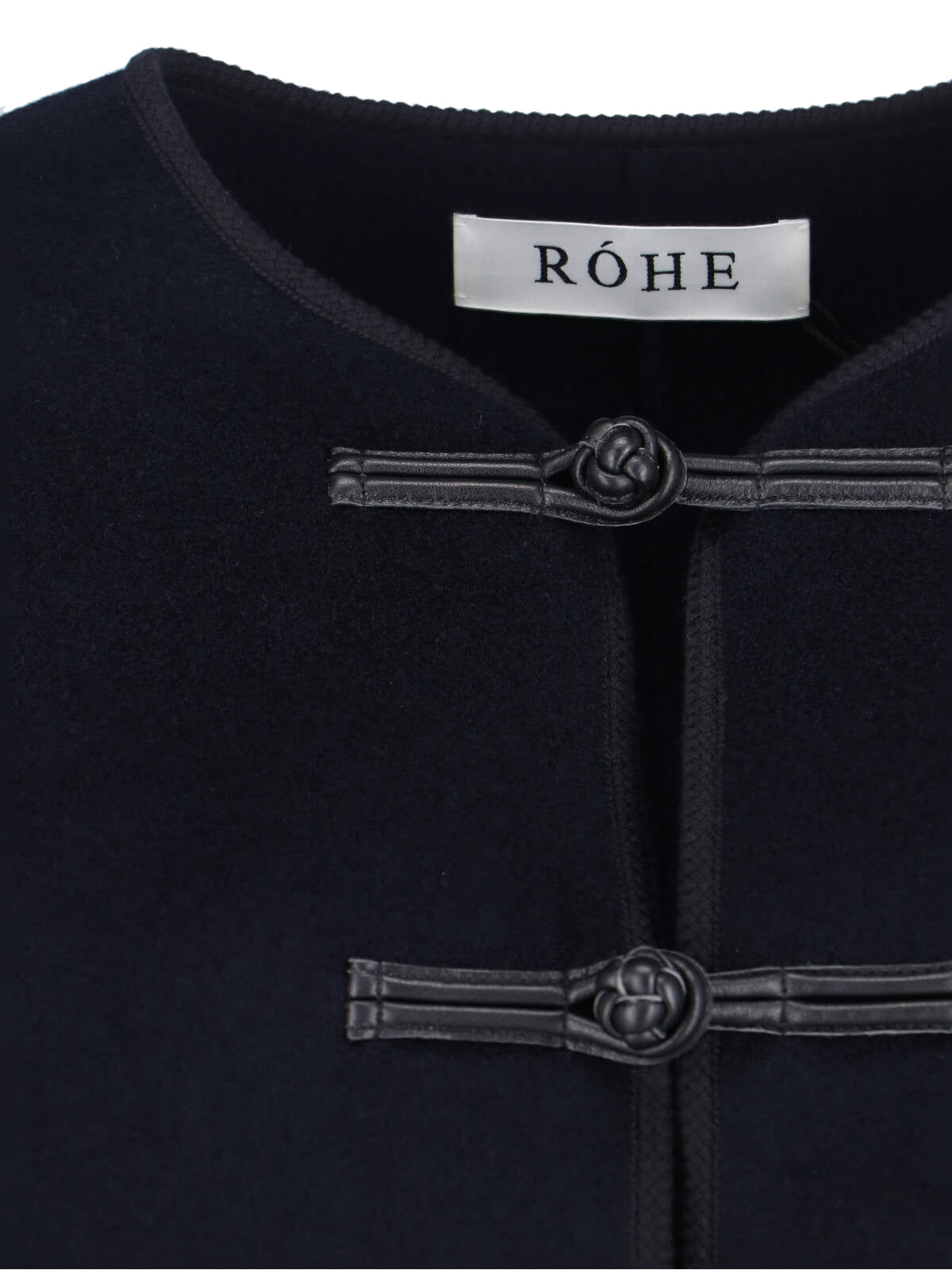 ROHE Jackets Blue Wool