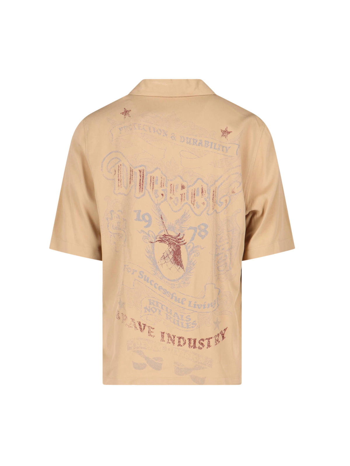 Diesel Shirts Beige Viscose
