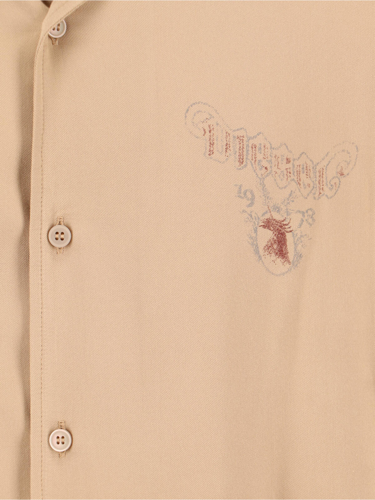 Diesel Shirts Beige Viscose