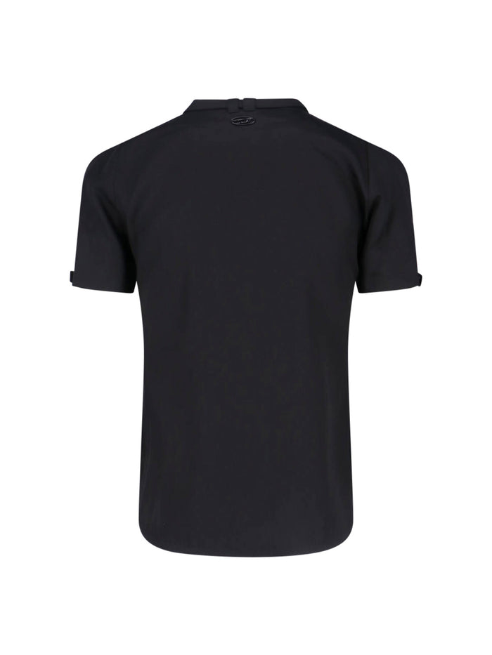 Diesel Shirts Black Lyocell