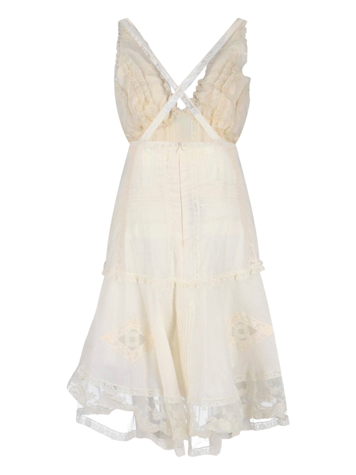Ermanno Scervino Dresses White Cotton
