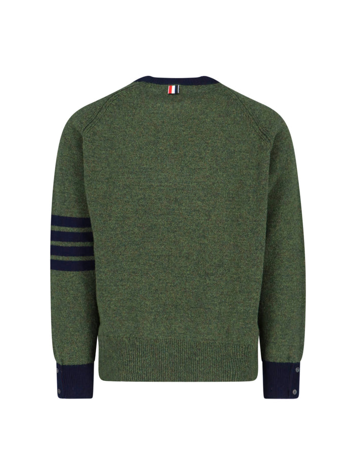Thom Browne Sweaters Green Wool