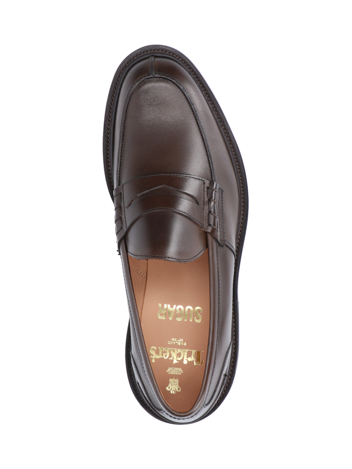 Trickers Flat shoes Brown Calf Leather