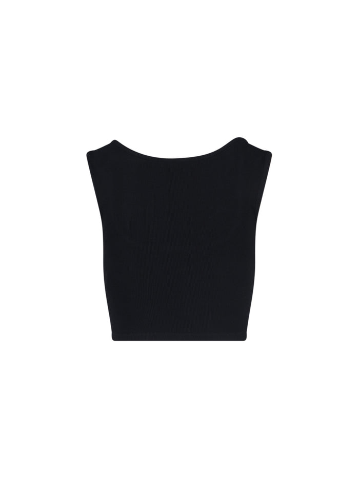 Vivienne Westwood Top Black Cotton