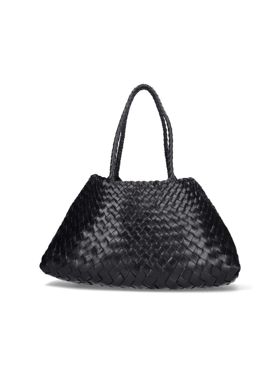 Dragon Diffusion 100% leather shoulder bag in black