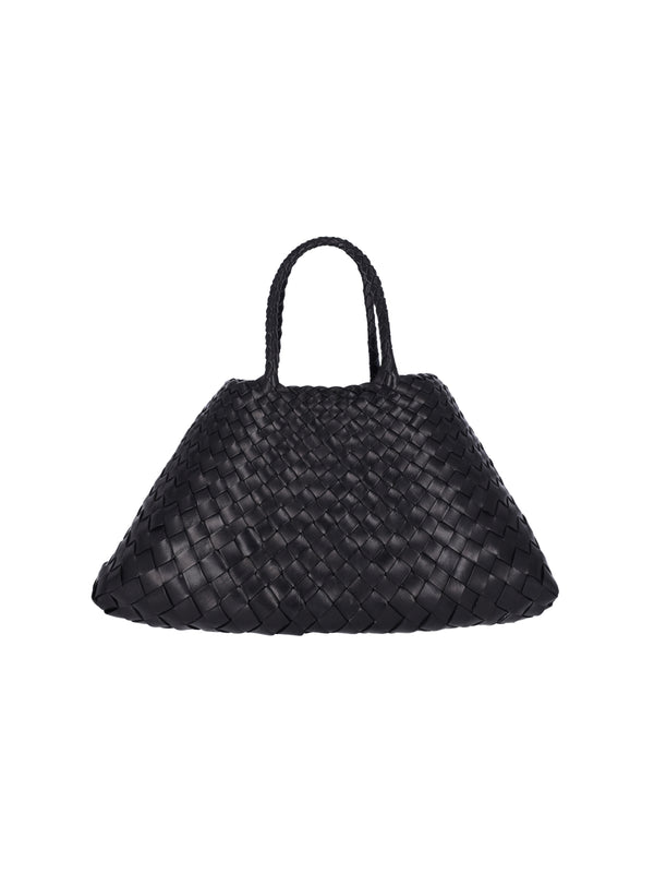 Dragon Diffusion 100% leather tote bag in black