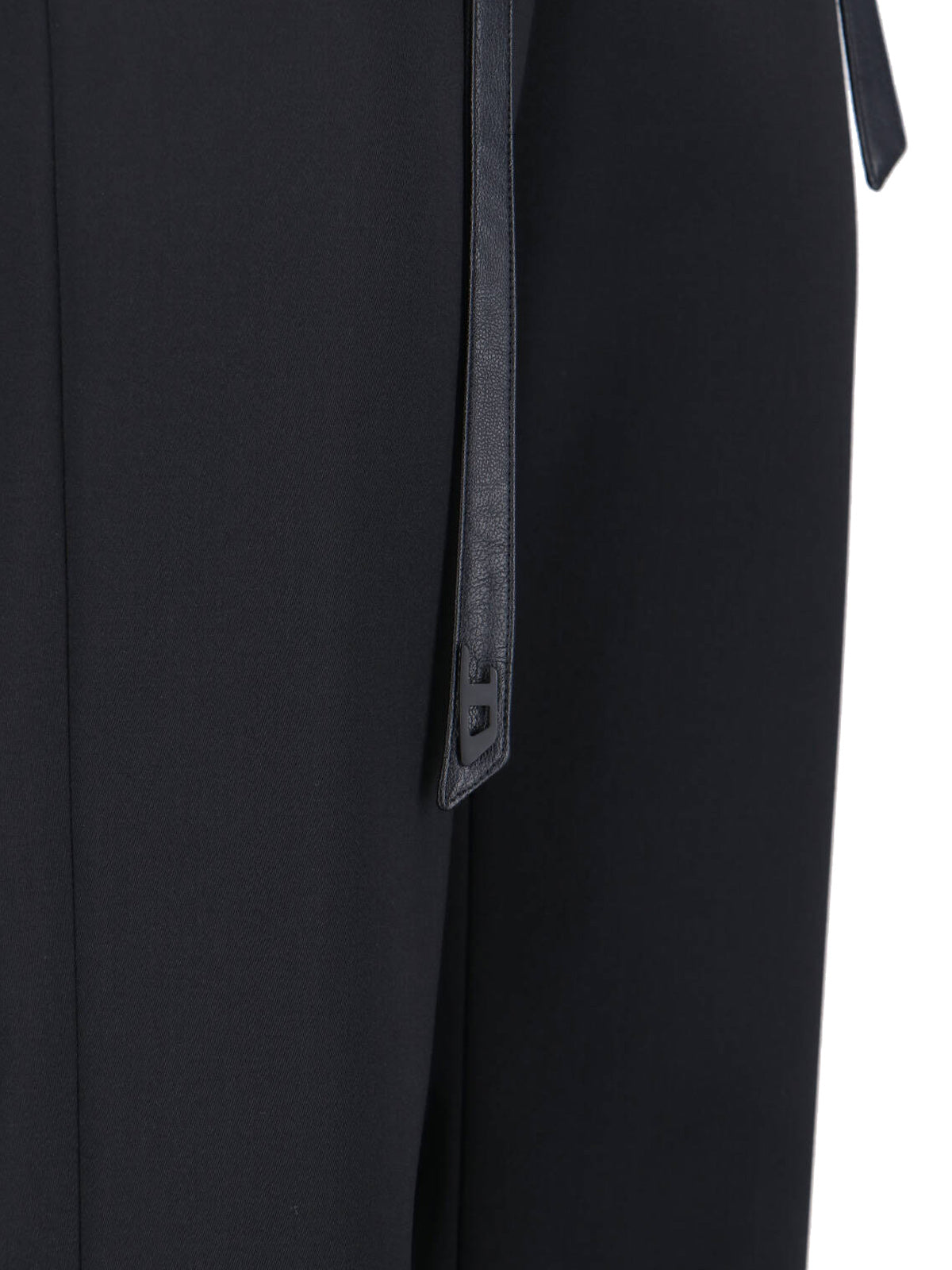 Diesel Trousers Black Polyester
