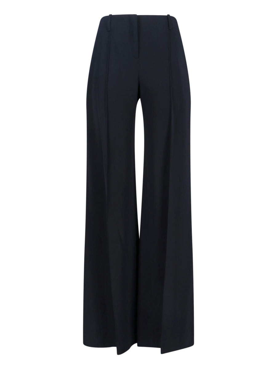 Ermanno Scervino 97% Viscose trousers in black