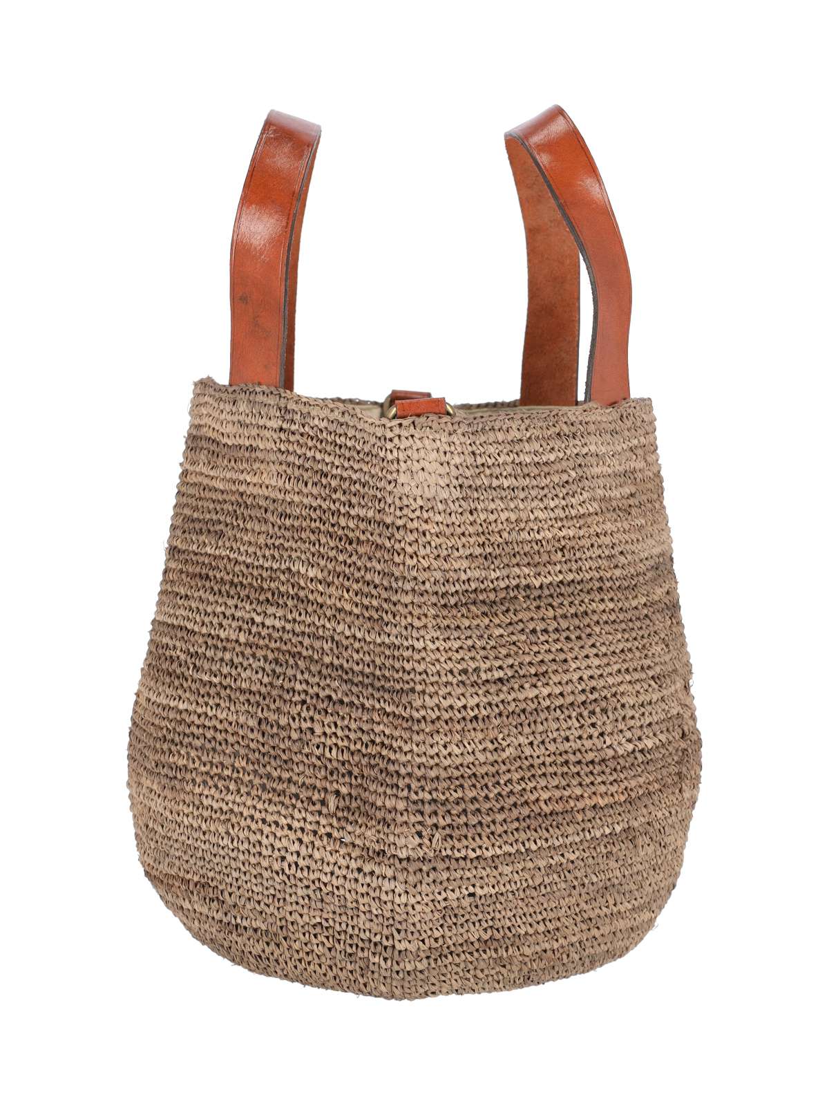 IBELIV Bags Brown Raphia