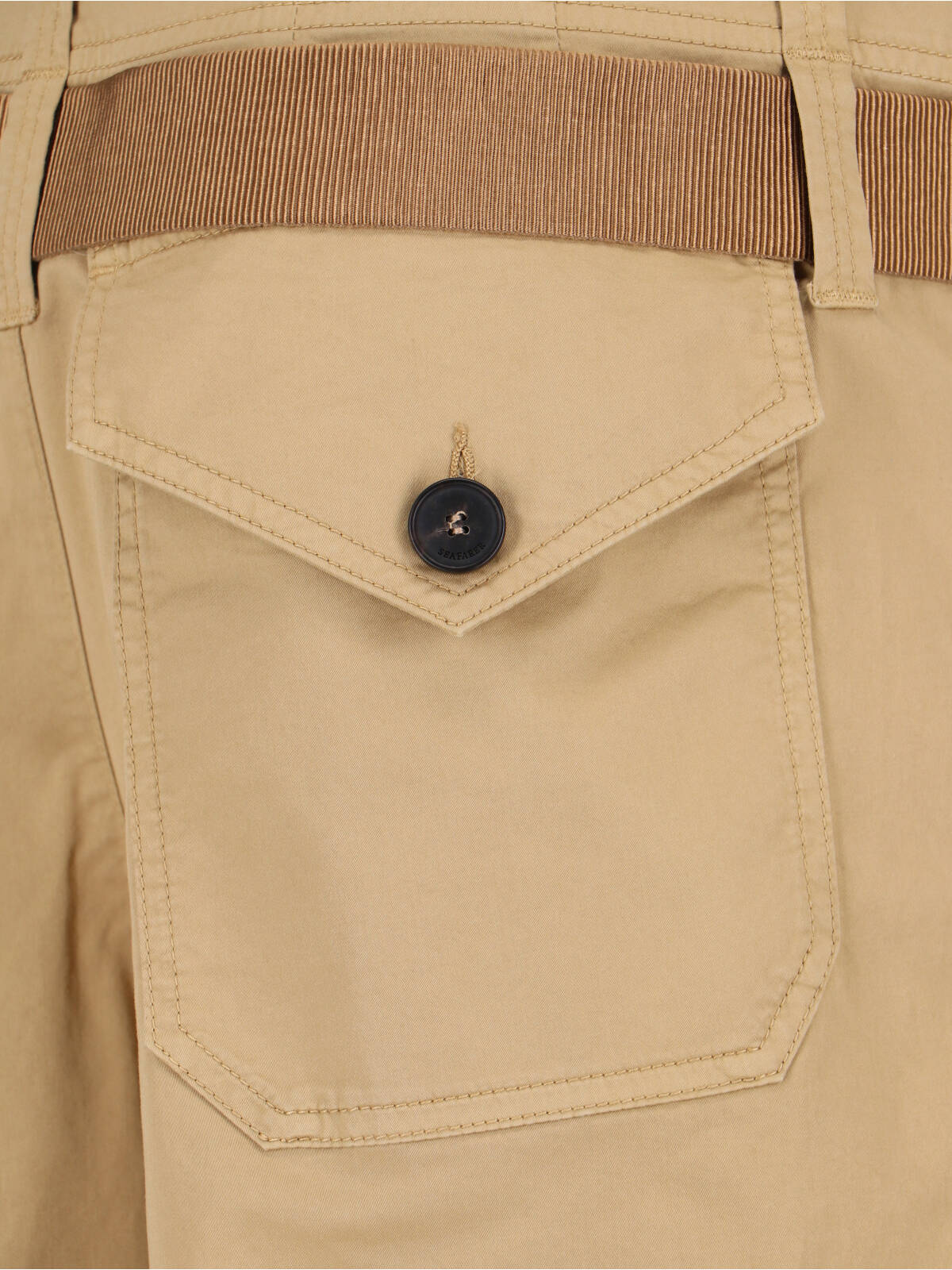 Seafarer Trousers Beige Cotton