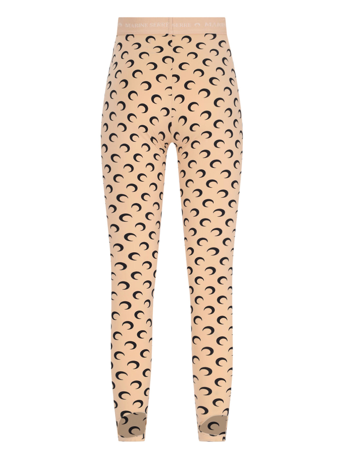 MARINE SERRE Trousers Beige Polyamide