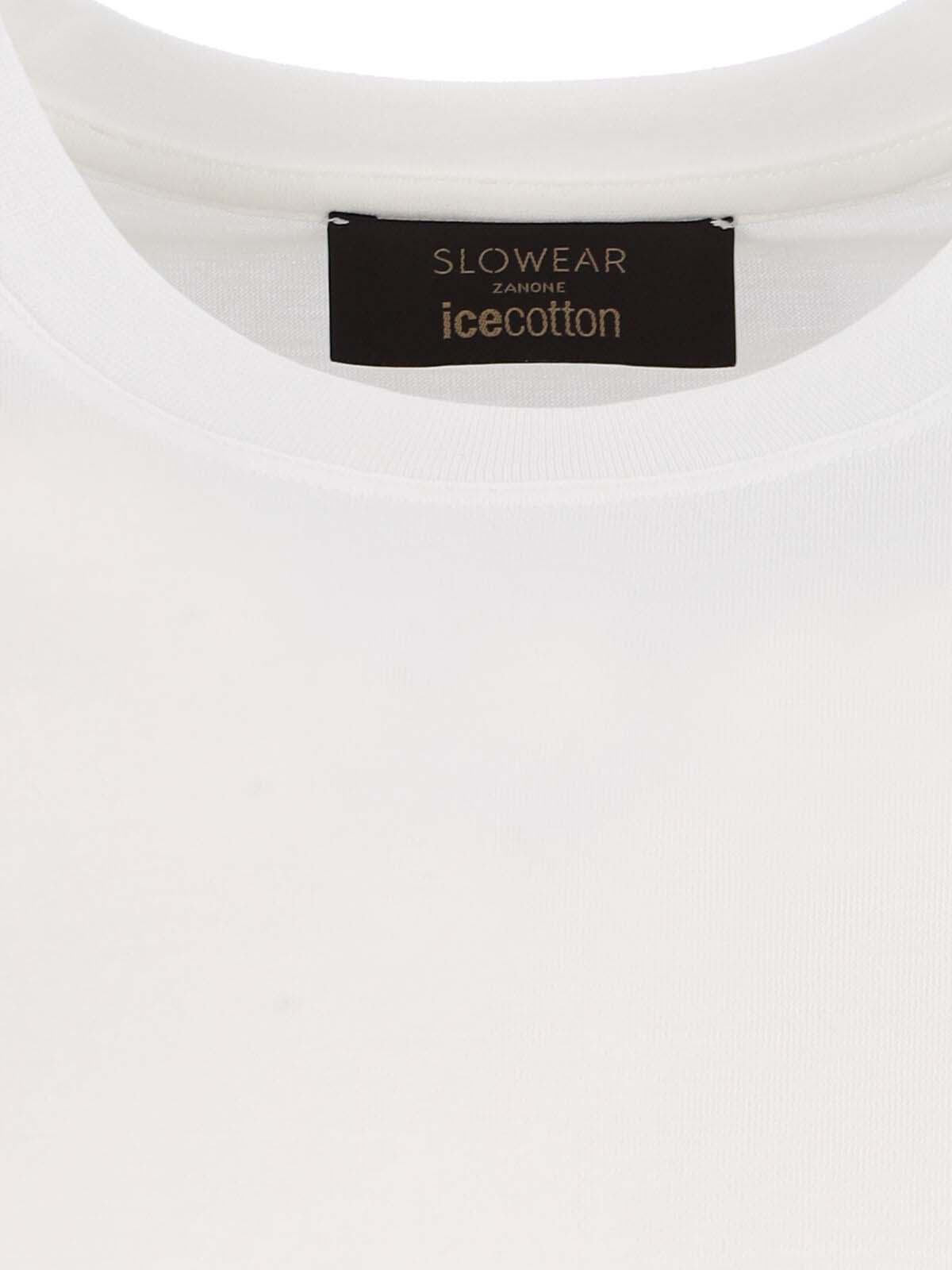 Zanone T-shirts and Polos White Cotton