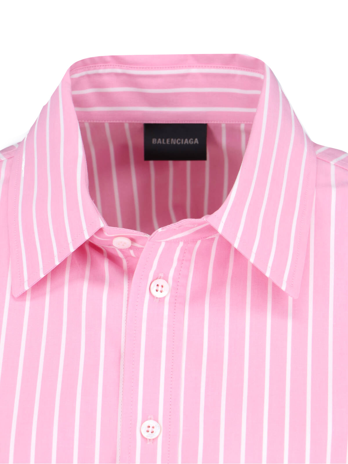 Balenciaga Shirts Pink Cotton