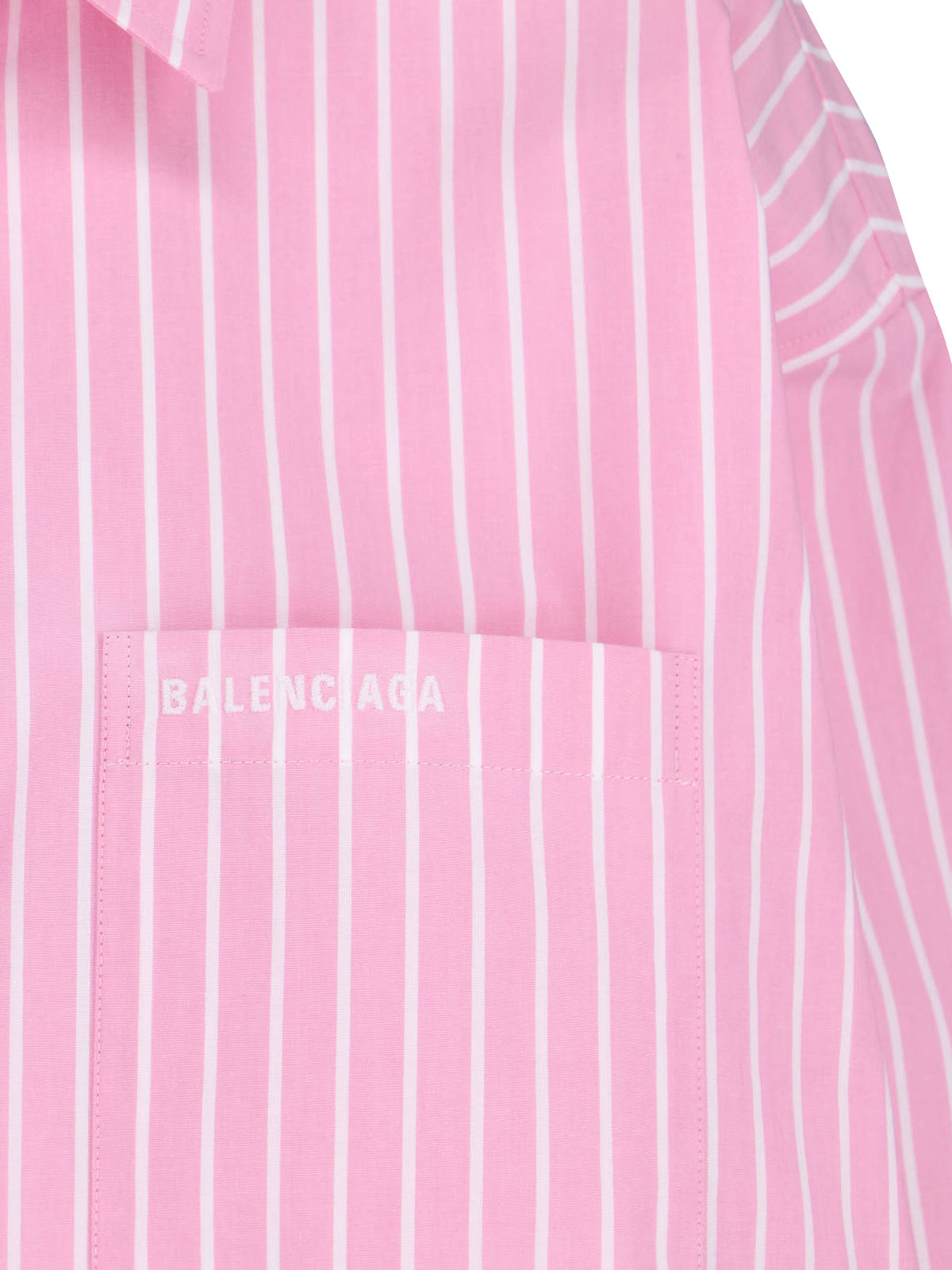 Balenciaga Shirts Pink Cotton
