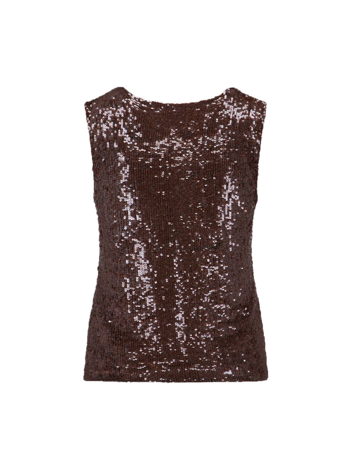 Parosh Top Brown Polyamide