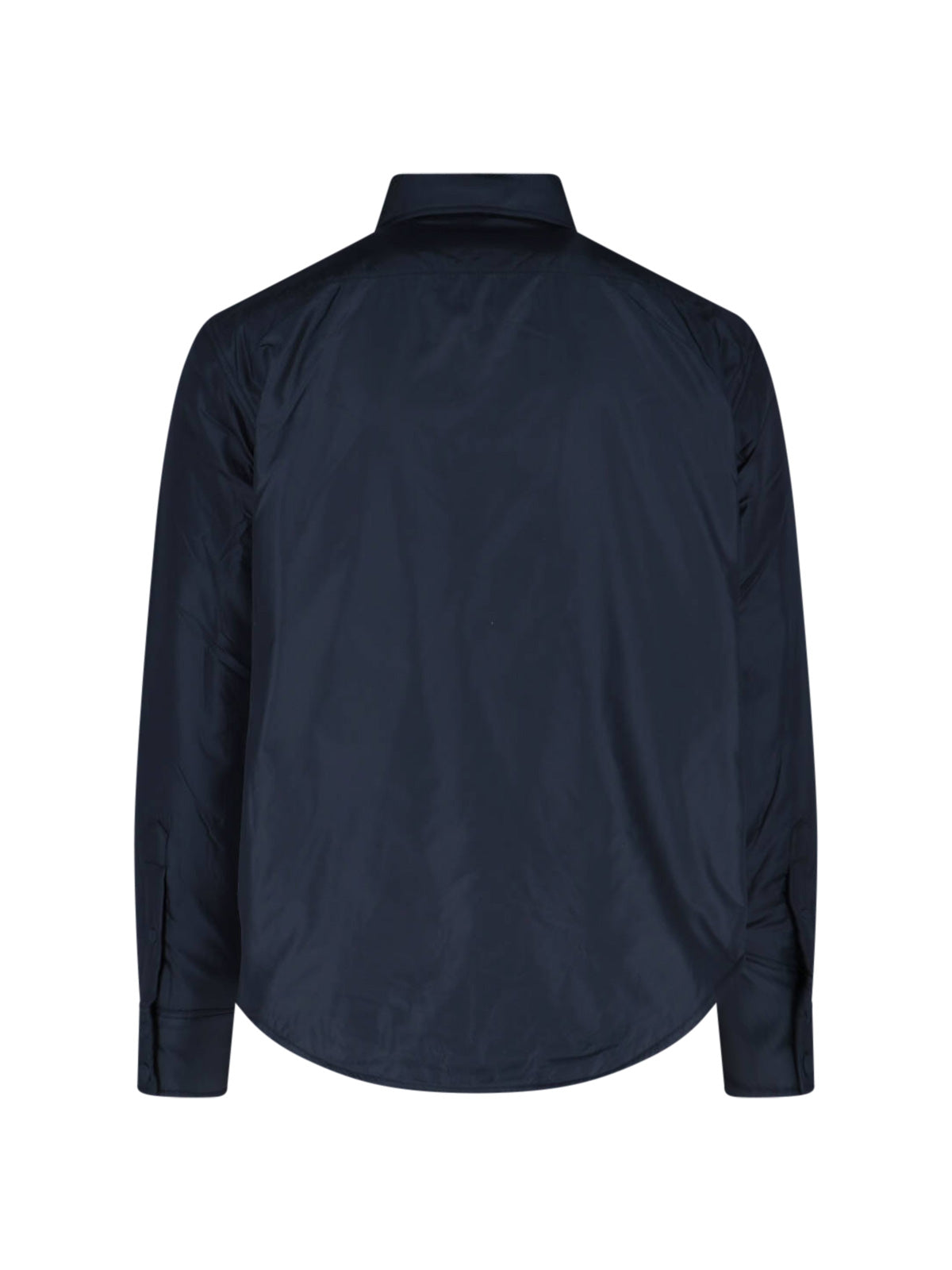 Aspesi Shirts Blue Polyamide