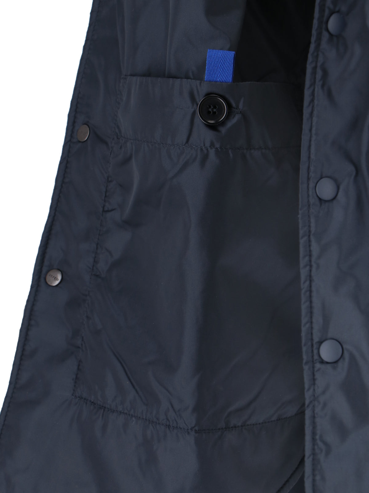Aspesi Shirts Blue Polyamide