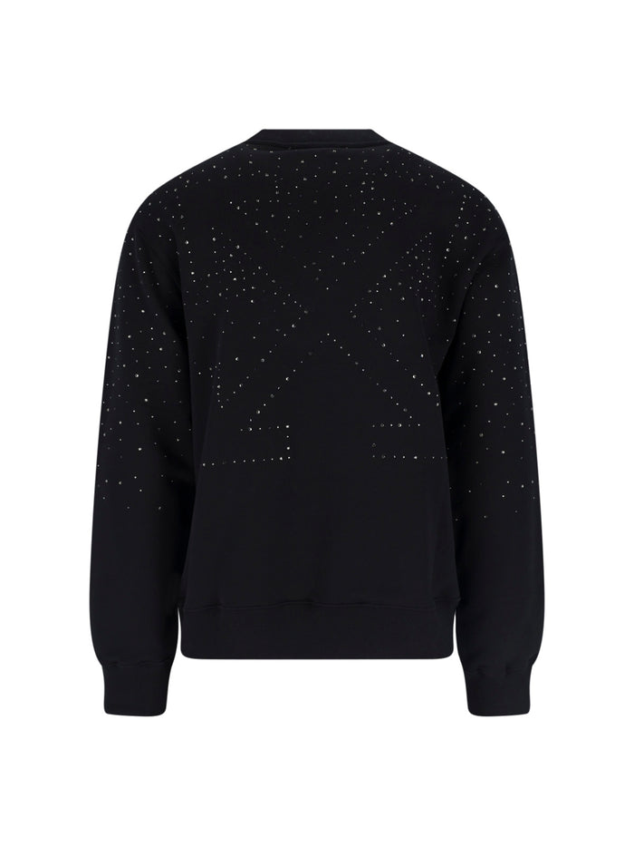 Off-White Sweaters Black Cotton