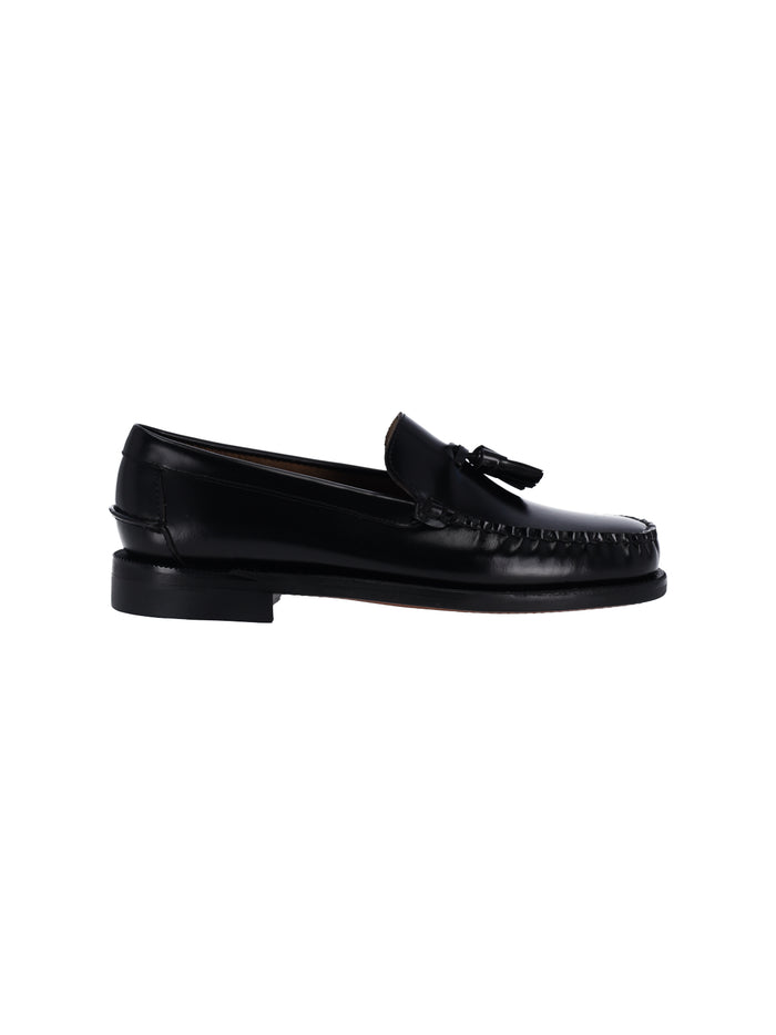 Sebago Flat shoes Black Leather