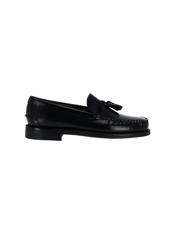 Sebago 100% leather loafer in black